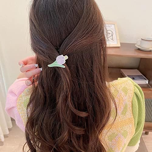 Houchu Korean Friptins Ins Elegantne isječke za kosu za djevojke Tulip temperamentne glave patke s kopče