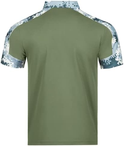 ZITY Tactical Shirts for Men Military golf Shirts Shirt Sleeve with Collars Army T-Shirt