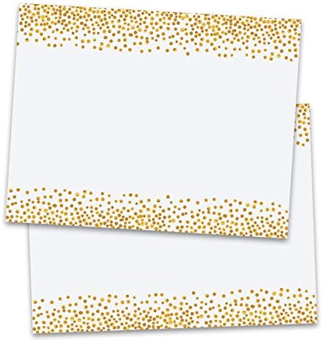PaperDirect Zlatne Tačke Razglednice, Standardna Veličina, 100 Posjeta