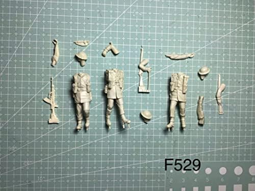 1/35 Drugog svjetskog rata britanski vojnik smola figura Kit minijaturni smola Model // Yc-548