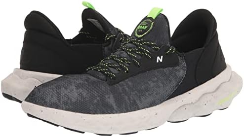 Nova ravnoteža Muška svježa pjena Roav Elite V1 tekuća cipela, crna / piksela zelena, 9.5