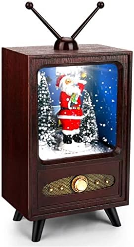 YFQHDD Mini TV MusicBox božićna muzička kutija Kolekcionarska ekrana Popularnost