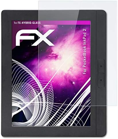 atFoliX zaštitni Film od plastičnog stakla kompatibilan sa Pocketbook InkPad 2 zaštitom od stakla, 9h Hybrid-Glass FX zaštitom od