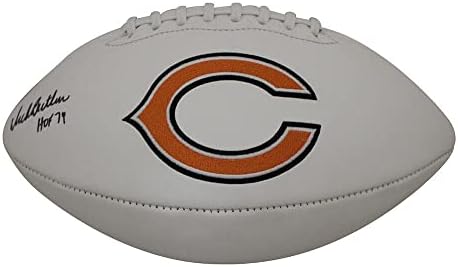 Dick Butkus AUTOGREED / potpisan Chicago Bears Logo Fudbal Hof JSA 28630 - AUTOGREMENT Fudbal
