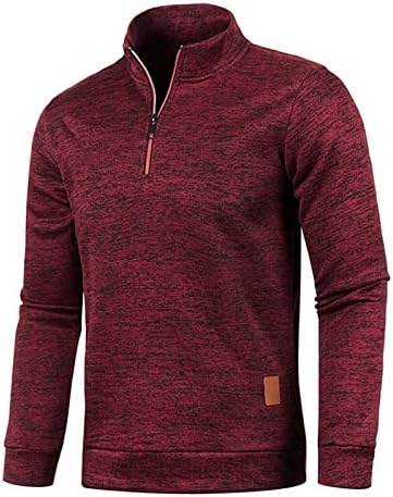 Muški pulover vrhove modne patentne patentne patentne zatvarače kolut dugih rukava tanki baršunasti kaput sportsko košulje