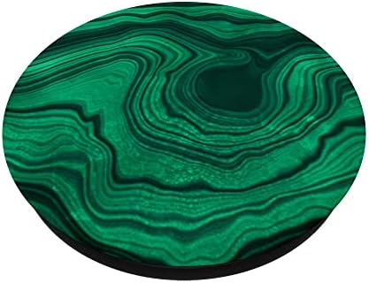 Malachite zeleni mineralni mramorni uzorak popsockets zamjenjivi popgrip