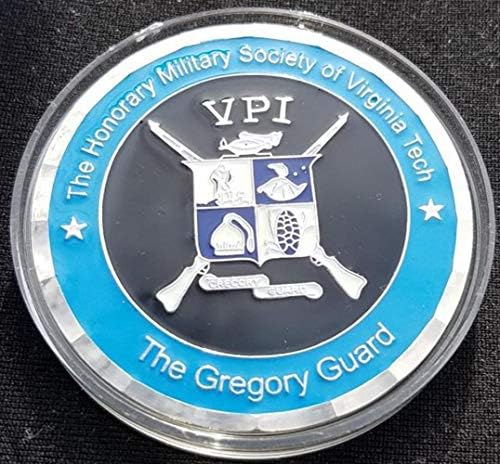 Virginia Poly tehnički institut SGT Gregory Guard Custom Challenge Coin