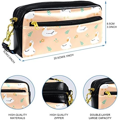 Tbouobt pokloni za muškarce Žene šminke torbe toaletne torbice Male kozmetičke torbe, crtane životinjske patke