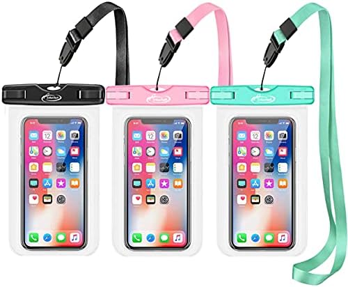 AiRunTech vodootporna torbica, vodootporna suha torba za mobilni telefon za iPhone 12/11 / Xs / XS Max / XR / X, iPhone 8/8 Plus / 7 / 7 Plus / 6 / 6s, Samsung Galaxy S9 / S8 / S7 Google Pixel i svi uređaji do 7,0 inča