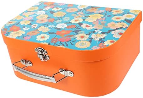 Kofer za pohranu kofera Vintage kofer za nošenje kofere Blue Početna Dekor putovanja Sundries Skladištenje Minijaturni kofer za skladištenje kutija za šminkanje kvačila Foto kutije za skladištenje legura