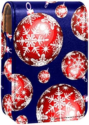 Božić Balls Makeup ruž za usne sa ogledalom za torbicu| kozmetička torbica sa ogledalom