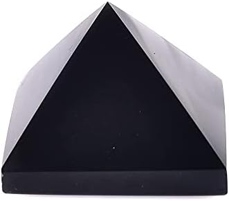 Laaalid XN216 1pc Prirodni kristalni obsidian piramida zacjeljivanje kamena reiki obelisk kristalno točka kućna ukras Meditacija ruda