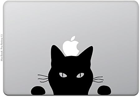 Ljubazni trgovina MacBook Air / Pro 11/13 inčni MacBook naljepnica mačka crna mačka crna mačka uskoro crna M619