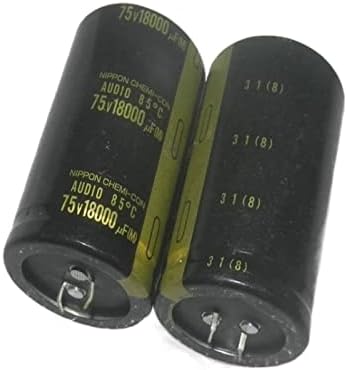Depila 2pcs / 10pcs Audio filter Elektrolitički kondenzator, 75V18000UF 40x65MM kondenzator
