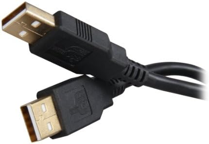 Rosewill RCAB-11015 15 stopa USB 2.0 A mužjak do muškog pozlaćenog kabla, crna