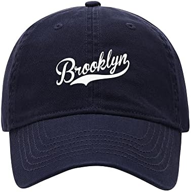 L8502-LXYB muške kape za bejzbol Brooklyn ispisani pamučni pamučni kapu za pamučne kape