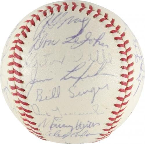 1965. Los Angeles Dodgers World Series TEAM TEAMS potpisao bejzbol Koufax PSA DNK - AUTOGREMENA BASEBALLS