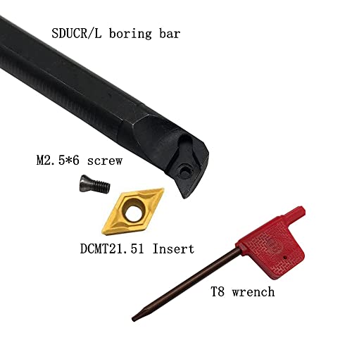 Zouzmin CCMT21. 51 CCMT060204 DCMT21. 51 Dcmt070204 karbidni umetci za okretanje, SCLCR06 SDUCR07 Indeksibilni Turing držač alata