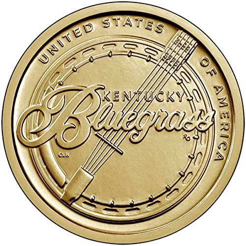 2022 P, D Američka inovacija Kentucky - Bluegrass - kovanica $ 1 - P i D 2 Kovanica postavljena američka kovanica Mint Nepricculirano