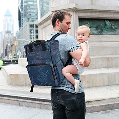 Tropska ananatska bag ruksak ruksak za bebe dječaka torba ruksak rukpack sestrinska torba Putna torba sa izoliranim džepovima za djevojčice