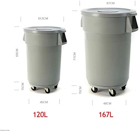 NYKK kantu za smeće za smeće sa poklopcem velikih kapaciteta plastična kanta za smeće Kante za industrijski restoran Kuhinjski otpad