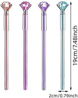Xixilinruiyun 4 kom Dijamantna kristalna olovka 5D dijamantskih boja 5D Art Rhinestone aplikator za farbanje zanatskih diy dodataka