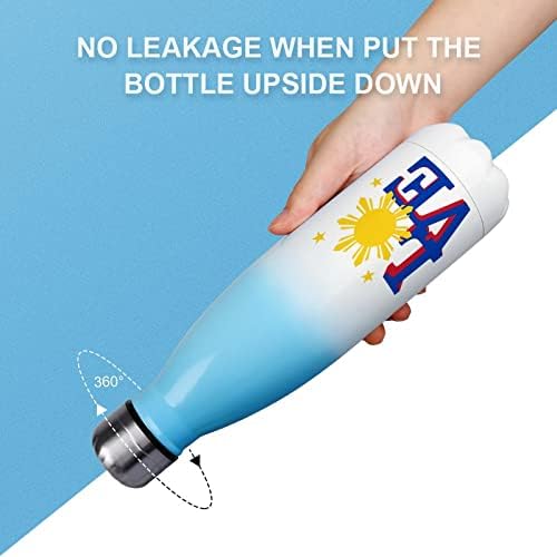 Filipino Sun Love 17oz Sportska boca za boce od nehrđajućeg čelika Vakuum izolirana cola oblika za višekratnu boju za višekratnu boju