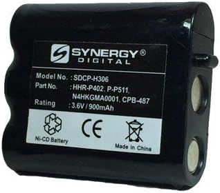 Sinergijski digitalni bežični telefoni, radi sa Panasonic KX-TG2247B bežičnim telefonom, kompatibilan sa Panasonic P-P511 baterijom,
