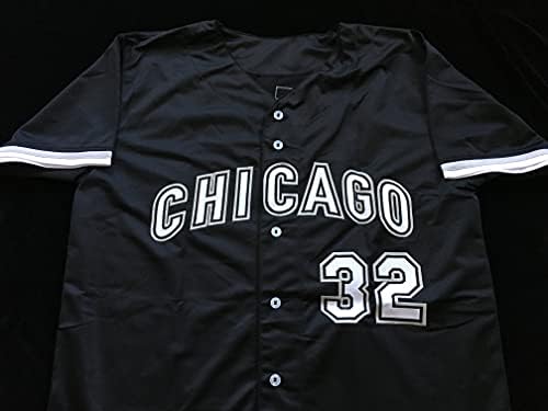 Gavin listovi potpisali su autografirani black bejzbol dres Beckett COA - Veličina XL - Chicago White Sox Rookie