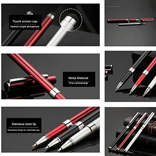 TEK STYZ PRO STYLUS + PEN kompatibilan s Motorolom Edge 30 s prilagođenim osjetljivim dodirom i crnom tintom visoke osjetljivosti! [3 paketa-srebrna]