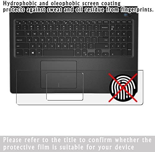 Vaxson 2-paket Clear Protector folija, kompatibilan sa NEC VersaPro J tip vd VD-9 15.6 laptop tastatura Touchpad Trackpad skin naljepnica