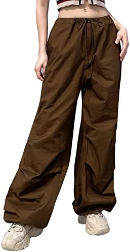 mmknlrm ženske torbe s ulicom skraćenih pukotina hip hop joggers tweatpants nacrtavaju casual labave široke noge hlače sa džepom plus