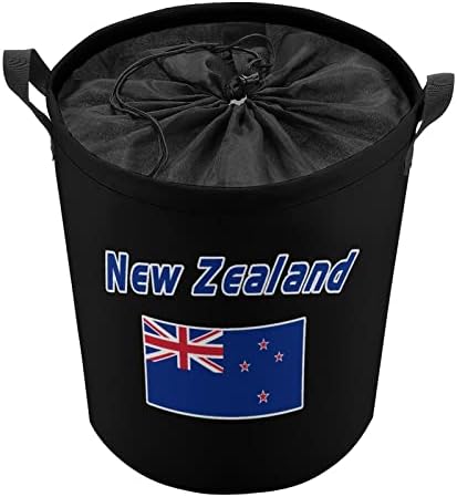 Novozelandske korpe za veš sa ručkama vodootporne sklopive vezice sa okruglom odjećom Hampers Organizator za odlaganje