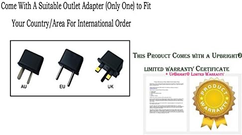 UpBright 2-krak AC/DC Adapter kompatibilan sa Andis EasyClip Li # 73015 Model LCL Akumulatorska Podesiva oštrica za šišanje EasyClipLi Easy Clip Li-Ion litijum-jonska baterija trimer za napajanje punjač za napajanje