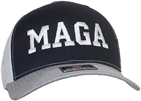 Tropic šeširi za odrasle vezeni Trump Maga 6 Panel kamiondžija Cap W / Snapback