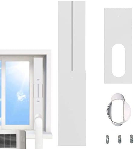 Prijenosni komplet za odzračivanje prozora klima uređaja, univerzalna Prijenosna zamjenska klizna zaptivna ploča prozora za Izduvno