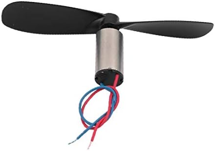 X-Dree Pair DC 4.5V 35000rpm 6mmx12mm Motor s visokim brzinama W CW / CCW Prop za RC helikopter (par dc 4,5v 35000rpm 6mmx12mm motor