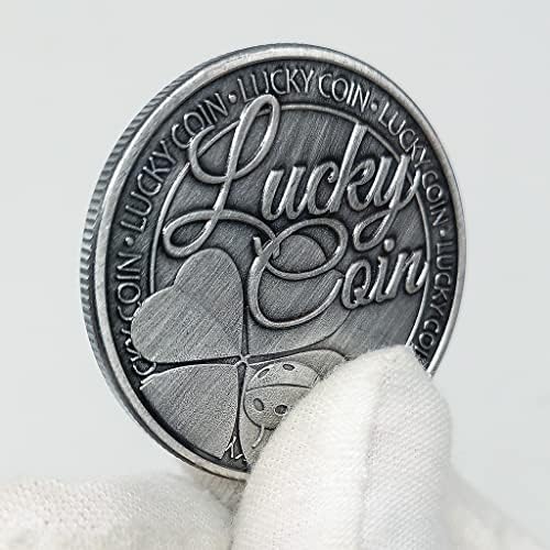 [Lucky Coin] Poklon Dan zahvalnosti za dječji rođendan Poklon Retro novčića Blagoslov za željan kovanica
