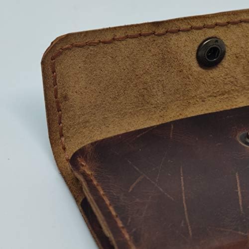 Holsterična kožna futrola za Xiaomi Poco X3 NFC, ručno izrađena kožna futrola od originalne kože, prilagođena kožna torbica za kožu