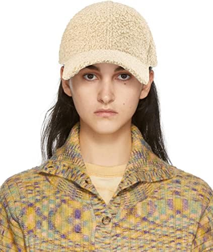 Ycmi Bejzbol šeširi od jagnjeće vune za žene zimska topla bejzbol kapa Podesiva