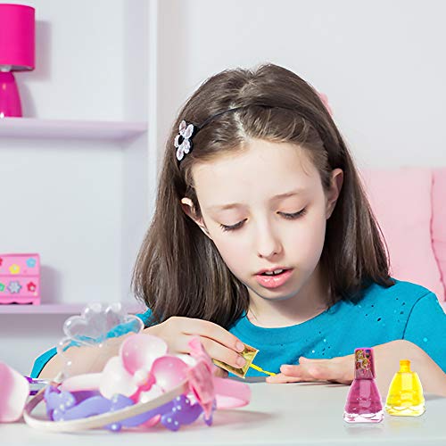 Townley Girl Disney princeze Super Sparkly Peel - Off Deluxe lak za nokte Poklon Set za djevojčice, 18 boja