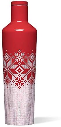 Corkcicle. Fairisle Red Canteen, 1 ea