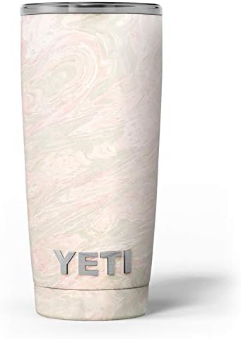 Dizajn Skinz ružičasti škriljevca površina V47 - kožna naljepnica vinil zamotač kompatibilan sa Yeti Rambler Cooler Tumbler čaše