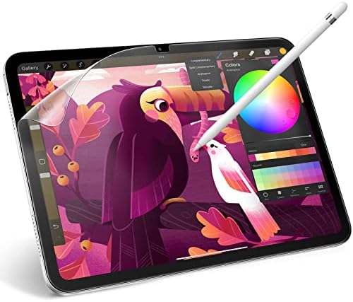 JETech papirna Zaštita ekrana za iPad 10, Anti-Glare, mat pet folija za crtanje