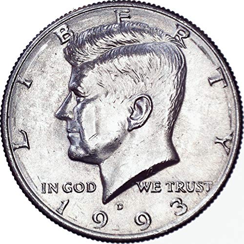 1993. D Kennedy Polu dolara 50c sjajan neobičan