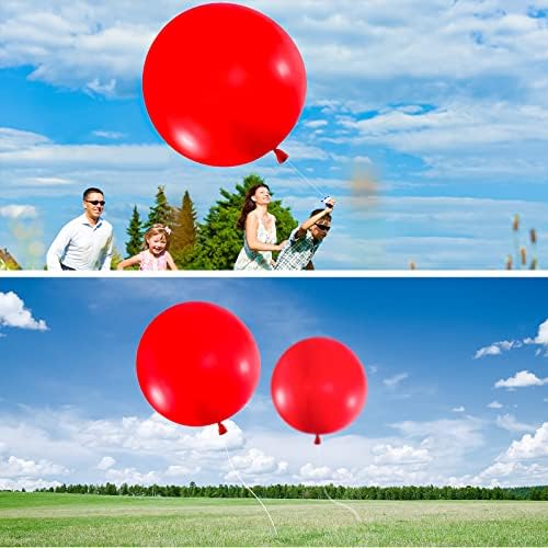 2 kom 72 inčni gigant baloni okrugli lateks veliki ljudski jaja balon Jumbo baloni napuhavanje Air dekoracije za rođendansku zabavu