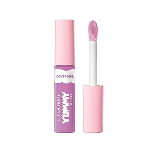 COVERGIRL Clean Fresh Yummy Gloss – sjaj za usne, Sheer, prirodni mirisi, veganska Formula-Laugh-vender