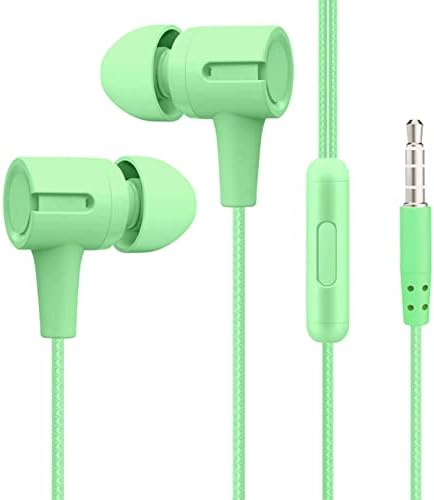 Slušalice u slušalicama uha sa mikrofonom 3,5 mm ožičene ušice za iOS i Android Smartphones Laptops Mp3 Gaming Walkman Ear telefon