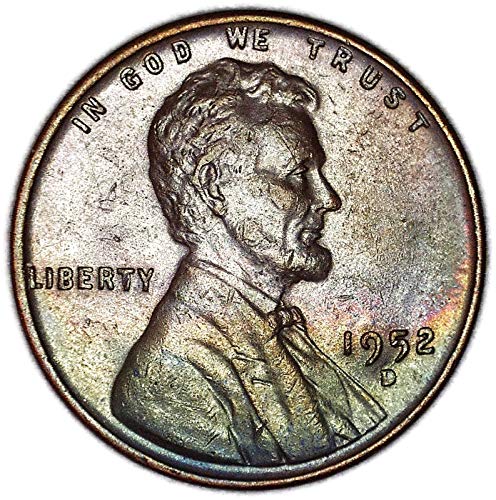1952. D Lincoln pšenica ispunjena D cent Good