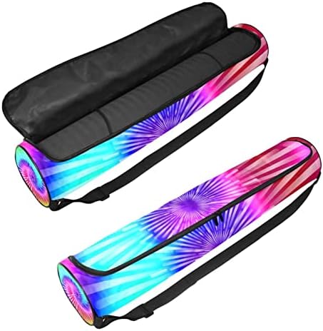 Yoga Mat torba, Tie Dye Vježba Yoga Mat Carrier full-Zip Yoga Mat torba za nošenje sa podesivim remenom za žene i muškarce